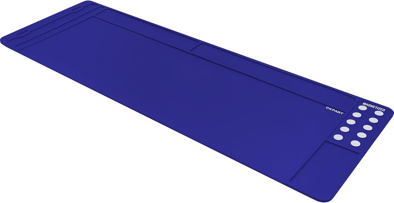 CKPART Rifle Gun Cleaning Mat, Anti-Slip Rubber Tactical Magnetic Mat, Gun Maintenance Mat,Gun Maintenance Mat for Gun Cleaning Kits 36" x 12" - Image 1